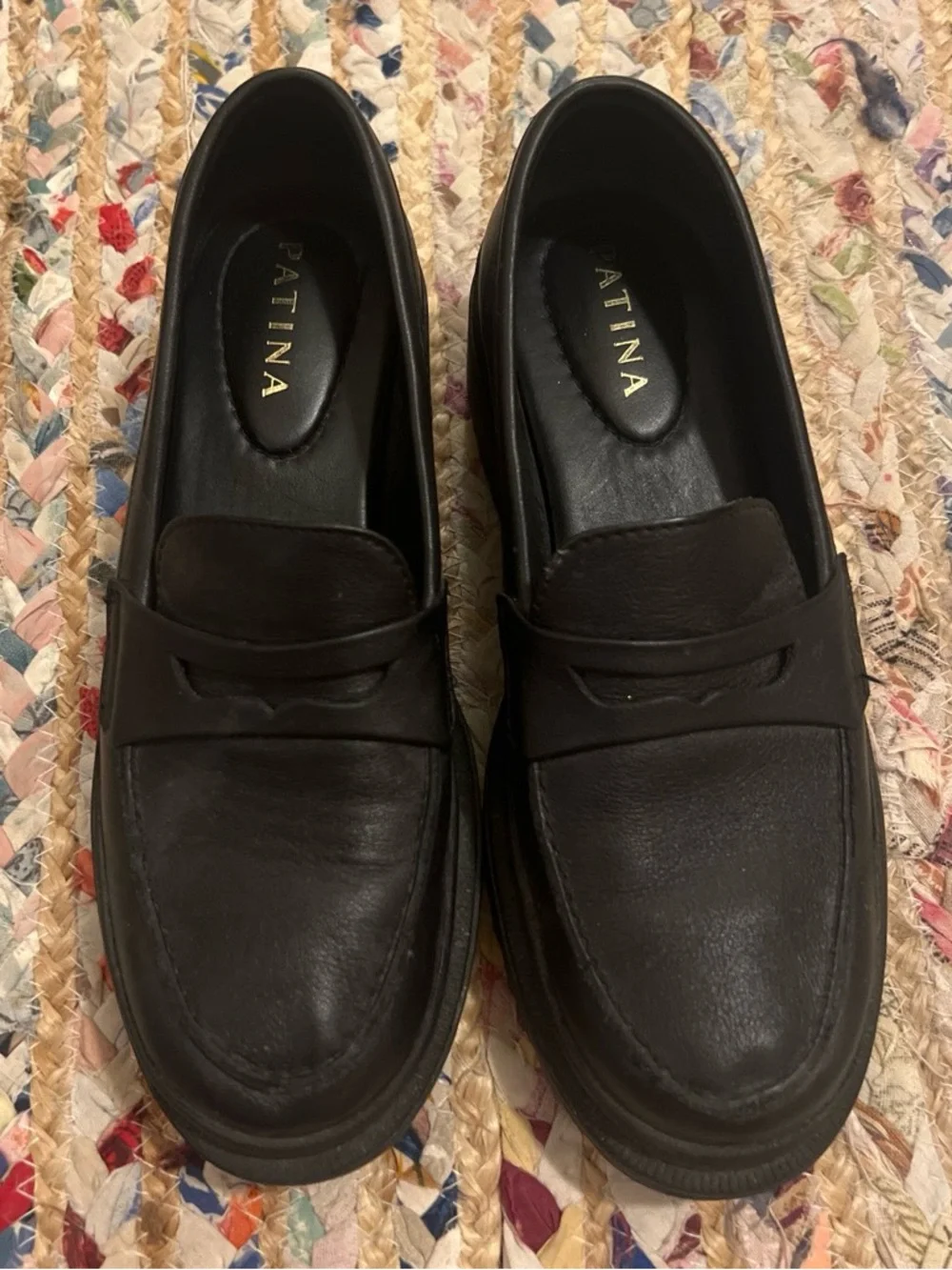 Chunky Leather Loafers